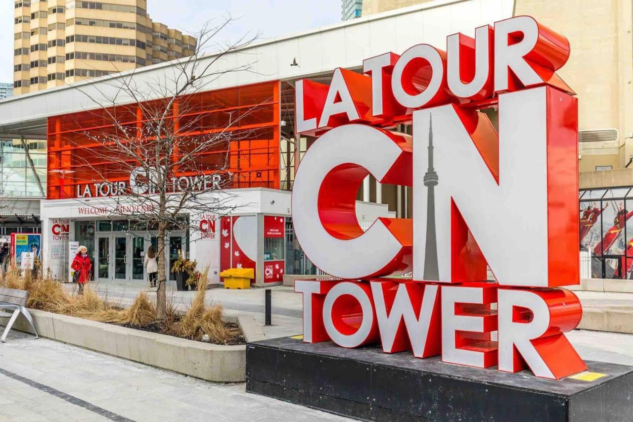 トロントLuxury Adventure Cn Tower/Mtcc/Scotiabank Arenaアパートメント エクステリア 写真